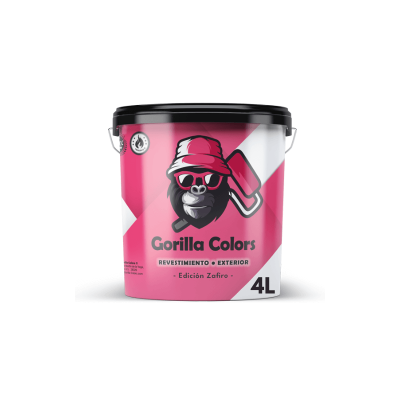Pintura Revestimiento Exterior Fachadas Gorilla Colors