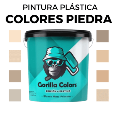 Pintura Plastica en Colores Piedra
