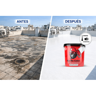 Membrana Impermeabilizante Termoacústica Premium Blanca