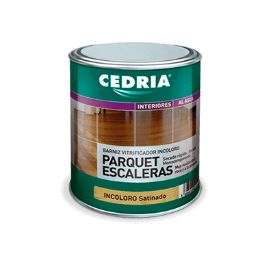 Barniz para Parquet y escaleras Cedria