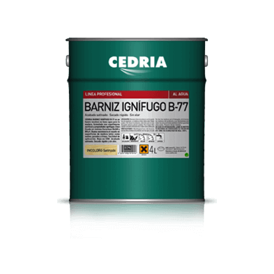 Barniz ignifugo Cedria B77