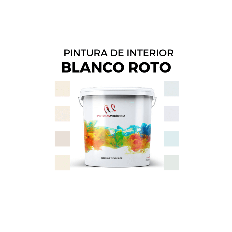 Pintura blanco roto