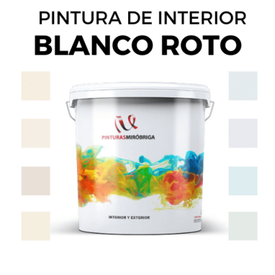 Pintura blanco roto