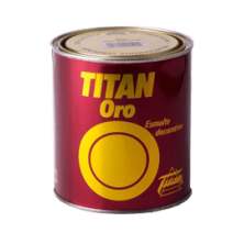 Pintura color Oro Esmalte Titan