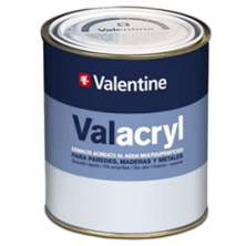 Valacryl Satinado blanco - Esmalte al agua