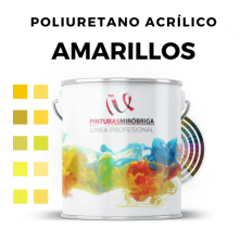 Pintura Poliuretano Acrilico Colores Amarillo