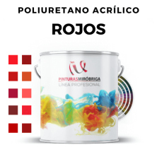 Pintura Poliuretano Acrilico Rojos