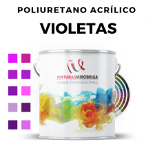 Pintura Poliuretano Acrilico Violetas