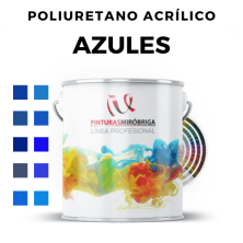 Pintura Poliuretano Acrilico Azul