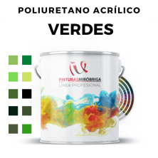 Pintura Poliuretano Acrilico Verde