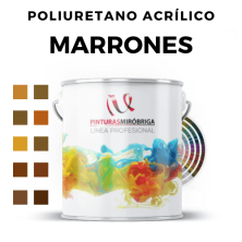 Pintura Poliuretano Acrilico Marron