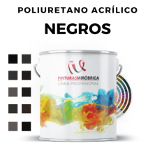 Pintura Poliuretano Acrilico Negro