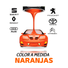 Pintura para Coche en colores Naranjas Ral