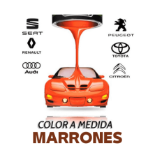 Pintura para Coche en colores Marrones Ral