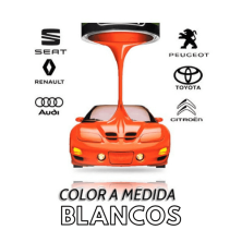 Pintura para Coche en colores Blancos